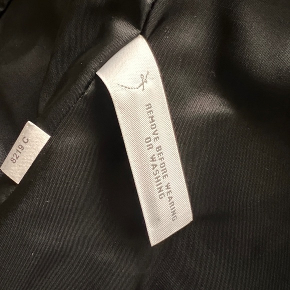 Loft Tuxedo Jacket in Black Pin Corduroy Size 0 NWOT - Picture 5 of 6